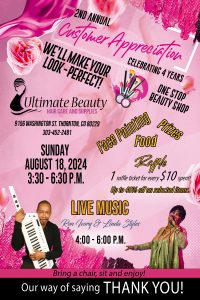 Ultimate Beauty 2nd Annual Customer Appreciation (Group: Expressions with Ron Ivory & Linda Styles) @ Ultimate Beauty Hair Care & supplies