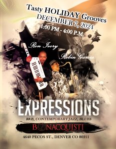 Bonacquisti Wine Company presents "Tasty Holiday Grooves" with Robin Garcia & Ron Ivory @ Bonacquisti Wine Company