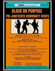 Black on Purpose Pre-Juneteenth Celebration (Featuring Glen Brown & Ron Ivory) @ Spangalang Brewery